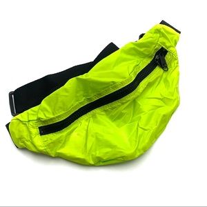 H&M Packable Neon Green Cross Body / Fanny Pack